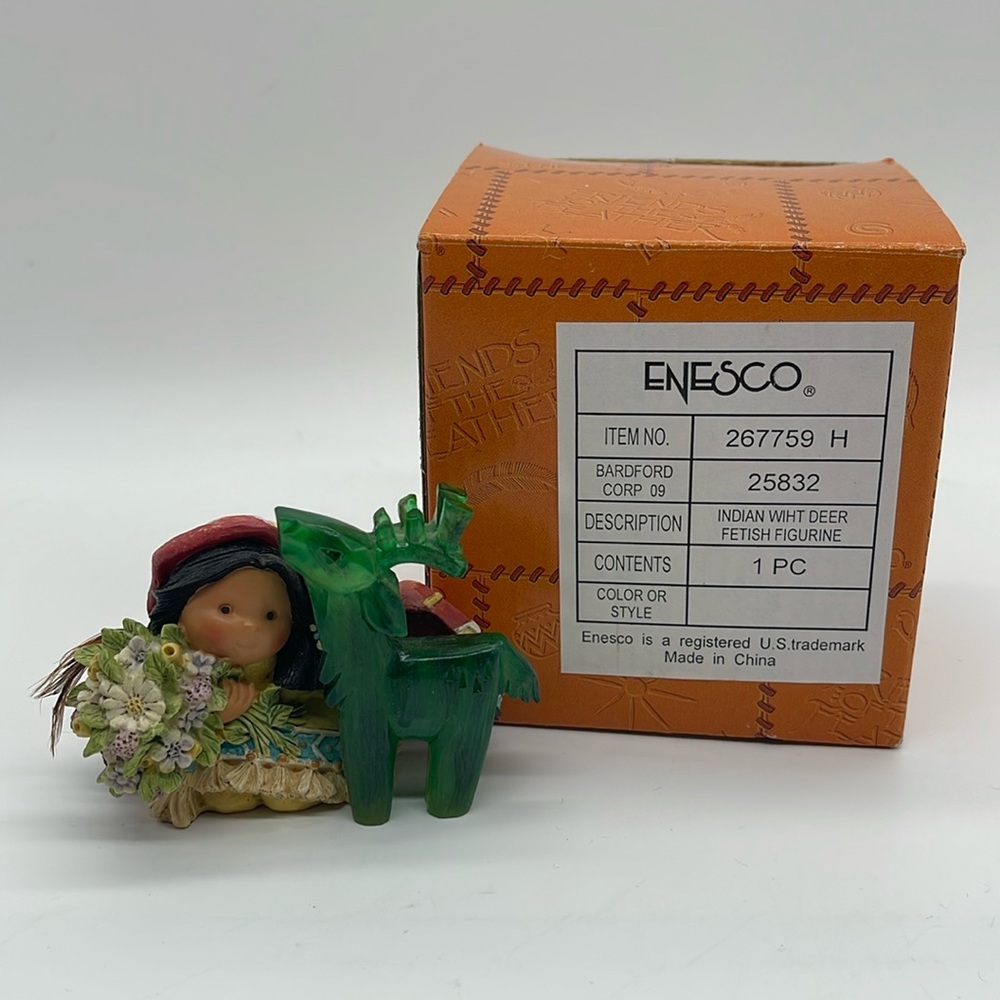 Friends of the Feather Indian with Deer